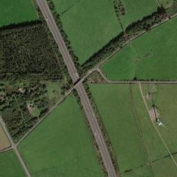 Candermill and Marlage Road, Larkhall, South Lanarkshire High Resolution Satellite Map