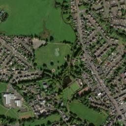 9 Threestanes Road, Strathaven, South Lanarkshire High Resolution Satellite Map