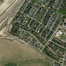 Hjärup map(satellite map)
