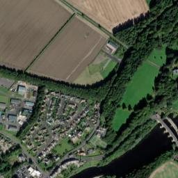 Coldstream Bridge, Coldstream TD12, UK High Resolution Satellite Map