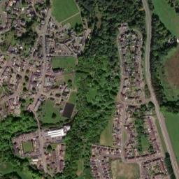 Lesmahagow map(satellite map)