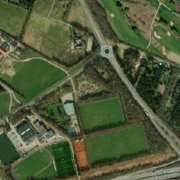 Vallensbæk Kommune map(satellite map)