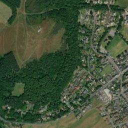 13 Peebles Road, Innerleithen, Scottish Borders High Resolution Satellite Map