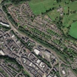 Galashiels, Bus Station (Stance 8), Galashiels High Resolution Satellite Map