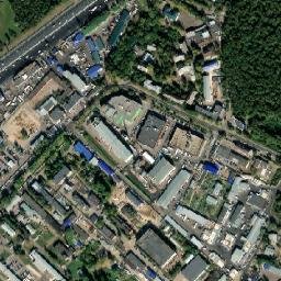 Razvilka map(satellite map)