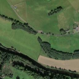 The Scottish Borders map(satellite map)