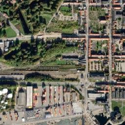 Fredericia map(satellite map)