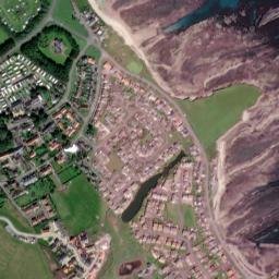 Beadnell map(satellite map)