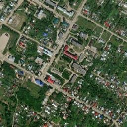 Sergach map(satellite map)