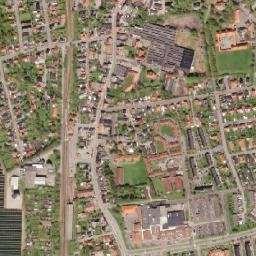 Høng map(satellite map)
