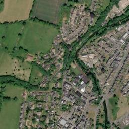 Jedburgh map(satellite map)