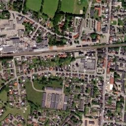 Brørup map(satellite map)