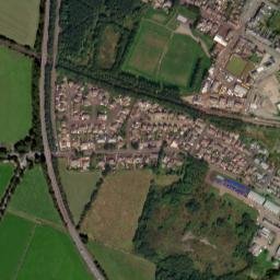 18 Barony Road, Auchinleck, Cumnock High Resolution Satellite Map