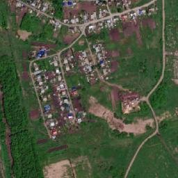 Borovoy map(satellite map)