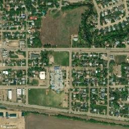 High Prairie map(satellite map)