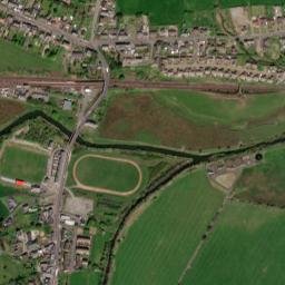 115 Castle, New Cumnock, Cumnock, East Ayrshire KA18 4AE, UK High Resolution Satellite Map