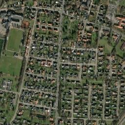 Rødding map(satellite map)