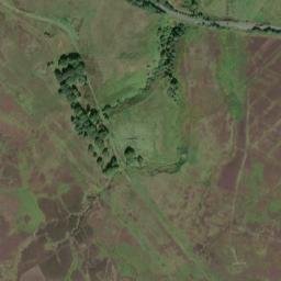 A697, Northumberland, UK High Resolution Satellite Map