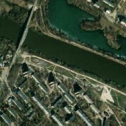 Voskresensk map(satellite map)