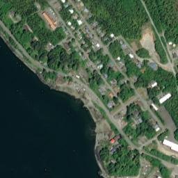 Saxman Alaska High Resolution Satellite Map