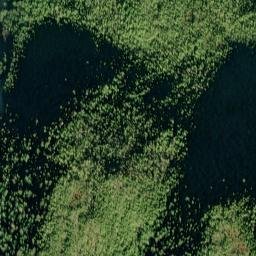 Waterfall Alaska High Resolution Satellite Map