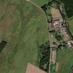 B709, Langholm, Dumfries and Galloway  High Resolution Satellite Map