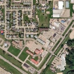 1221 Main Street Southeast, Slave Lake High Resolution Satellite Map