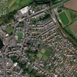 Girvan map(satellite map)