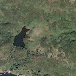 Squaw Harbor Alaska High Resolution Satellite Map