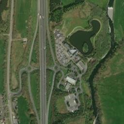 B7076, Lockerbie, Dumfries and Galloway High Resolution Satellite Map