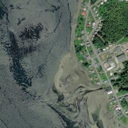 Hydaburg Alaska High Resolution Satellite Map