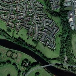 Stakeford Bridge, Northumberland NE62, UK High Resolution Satellite Map