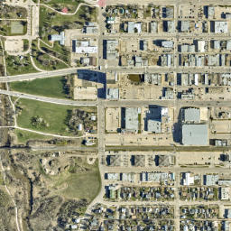 Grande Prairie map(satellite map)