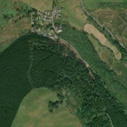 1 Whiteknowe, Auldgirth, Dumfries, Dumfries and Galloway High Resolution Satellite Map