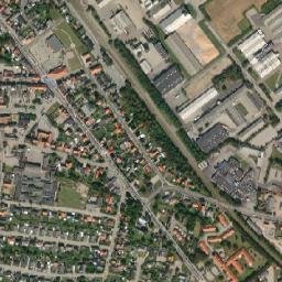 Skaerbaek map(satellite map)