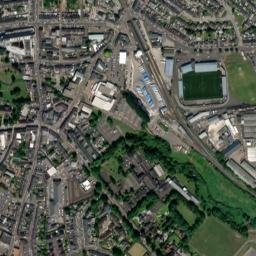 Coleraine map(satellite map)