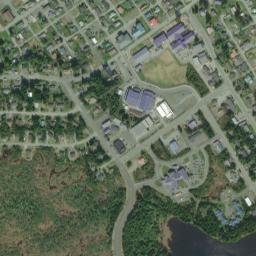 Metlakatla map(satellite map)