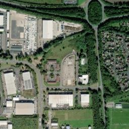 Nelson Way, Cramlington, Northumberland High Resolution Satellite Map