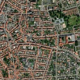 Rønne map(satellite map)