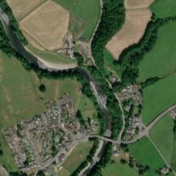 B6357, Canonbie, Dumfries and Galloway DG14, UK High Resolution Satellite Map