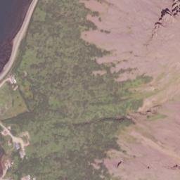 King Cove Alaska High Resolution Satellite Map