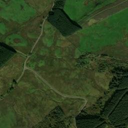 6 Maiden Row, Crocketford, Dumfries, Dumfries and Galloway High Resolution Satellite Map