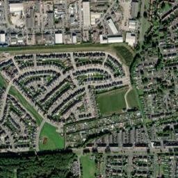 Hazlerigg map(satellite map)