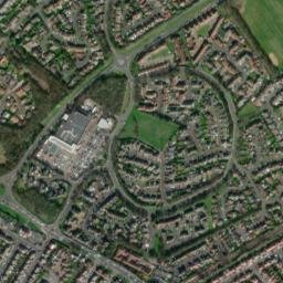 Newsteads Drive, Whitley Bay, Tyne and Wear NE25, UK High Resolution Satellite Map