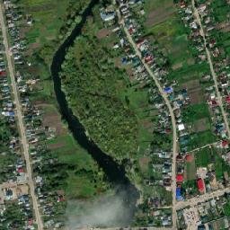 Diveyevo map(satellite map)