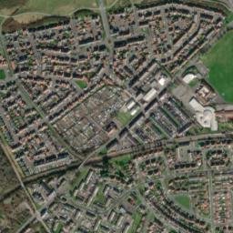 Shiremoor map(satellite map)