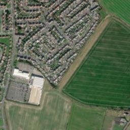 Borough of North Tyneside map(satellite map)