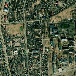 Lyozna map(satellite map)