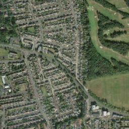 Satellite view of Gosforth Golf Club