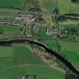 Station Rd, Hexham, Northumberland NE47 High Resolution Satellite Map